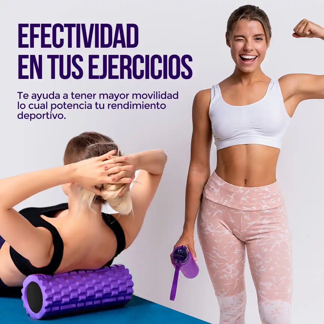 Rodillo de Espuma Pro Cobrevida® - Alivio Muscular
